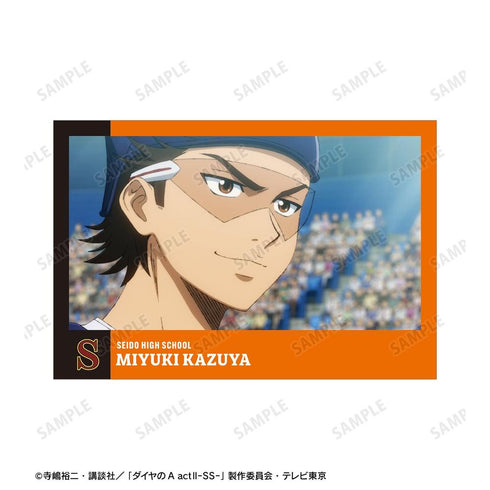 『ダイヤのA actII -Second Season-』御幸 一也 場面写ポストカード4枚セット