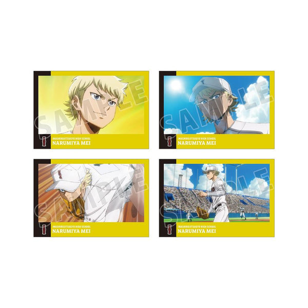『ダイヤのA actII -Second Season-』成宮 鳴 場面写ポストカード4枚セット