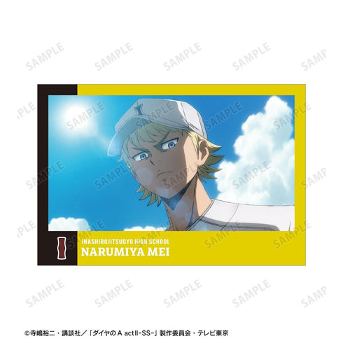 『ダイヤのA actII -Second Season-』成宮 鳴 場面写ポストカード4枚セット