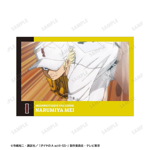 『ダイヤのA actII -Second Season-』成宮 鳴 場面写ポストカード4枚セット