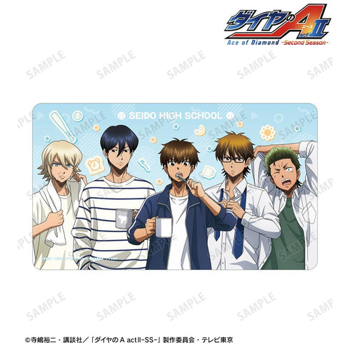 『ダイヤのA actII -Second Season-』描き下ろし 集合 朝の支度ver. マルチデスクマット