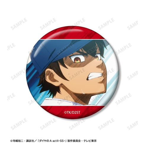 『ダイヤのA actII -Second Season-』沢村 栄純 場面写缶バッジ3個セット