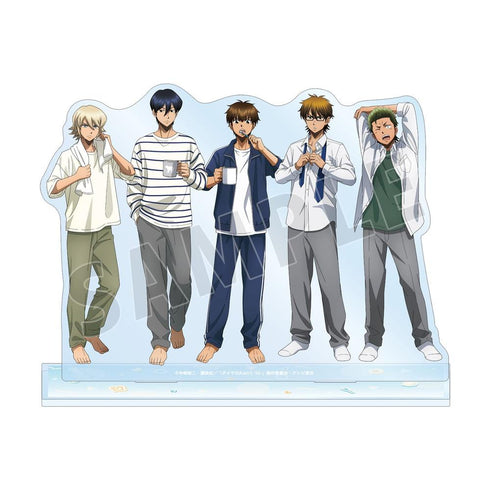 『ダイヤのA actII -Second Season-』描き下ろし 集合 朝の支度ver. BIGアクリルスタンド