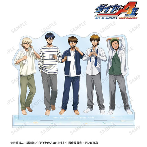 『ダイヤのA actII -Second Season-』描き下ろし 集合 朝の支度ver. BIGアクリルスタンド