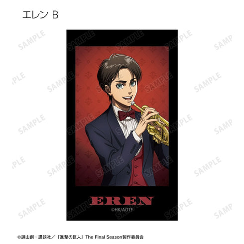 『進撃の巨人』描き下ろし ジャズver. トレーディングAni-Frame(単位/BOX)