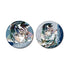 『進撃の巨人』ミカサ Ani-Art 第5弾 グリッター缶バッジ2個セット