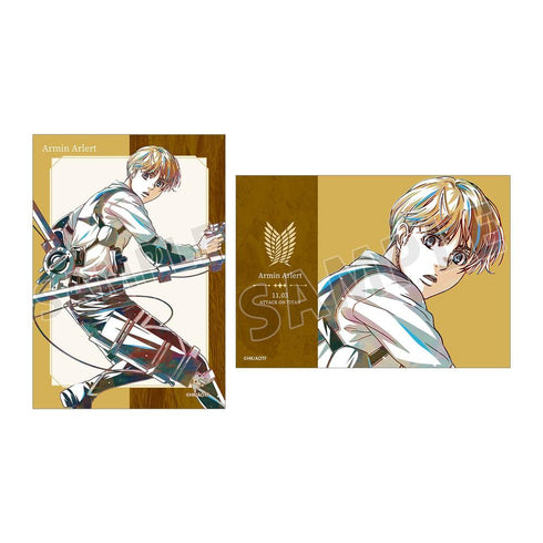 『進撃の巨人』アルミン Ani-Art 第5弾 ブロマイド2枚セット