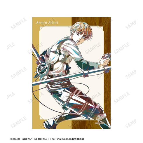 『進撃の巨人』アルミン Ani-Art 第5弾 ブロマイド2枚セット