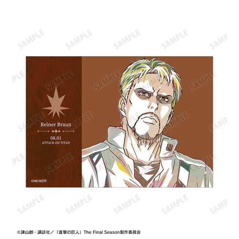 『進撃の巨人』ライナー Ani-Art 第5弾 ブロマイド2枚セット