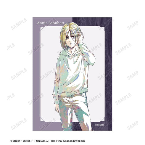 『進撃の巨人』アニ Ani-Art 第5弾 ブロマイド2枚セット