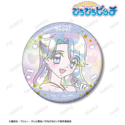 『ぴちぴちピッチ』ノエル Ani-Art KAWAII label 75mmグリッター缶バッジ