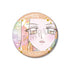 "Pichi Pichi Pitch" Sara Ani-Art KAWAII Label 75mm Glitter Pin