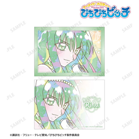 "Pichi Pichi Pitch" Rina Ani-Art KAWAII Label 2-Card Set