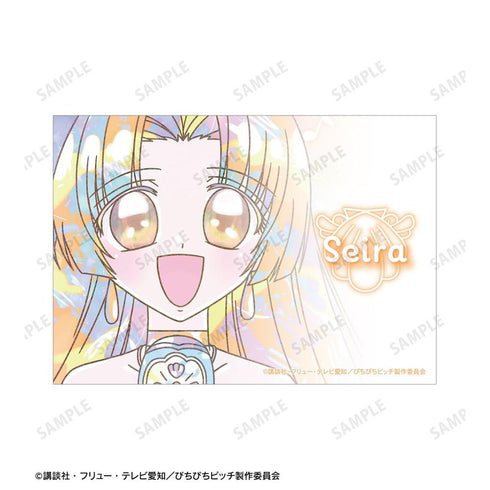 "Pichi Pichi Pitch" Seira Ani-Art KAWAII Label 2-Card Set