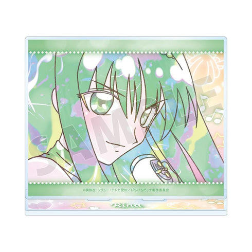 "Pichi Pichi Pitch" Rina Ani-Art KAWAII Label BIG Acrylic Stand