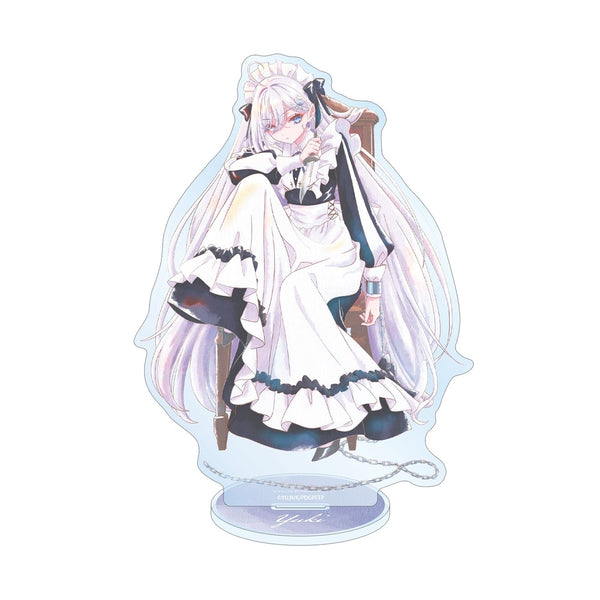 "Making a Living from the Game of Death." Yuki Ani-Art aqua label BIG Acrylic Stand Ver. A