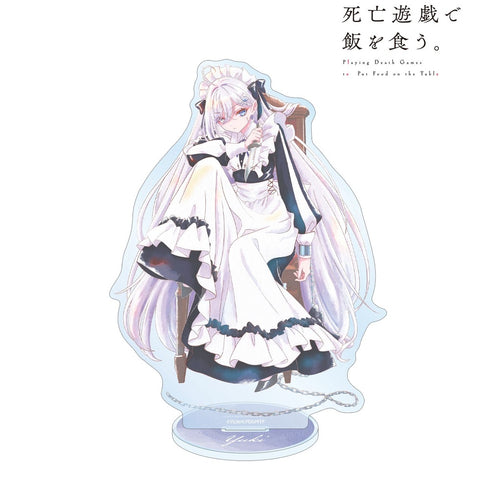 "Making a Living from the Game of Death." Yuki Ani-Art aqua label BIG Acrylic Stand Ver. A