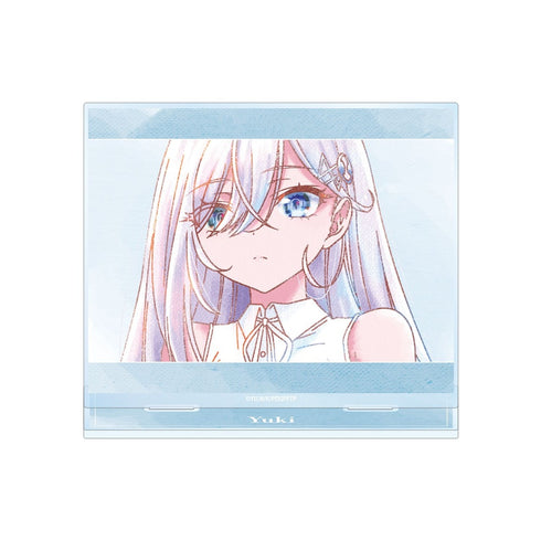 "Making a Living from the Game of Death." Yuki Ani-Art aqua label BIG Acrylic Stand Ver. D