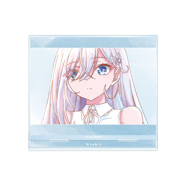 "Making a Living from the Game of Death." Yuki Ani-Art aqua label BIG Acrylic Stand Ver. D