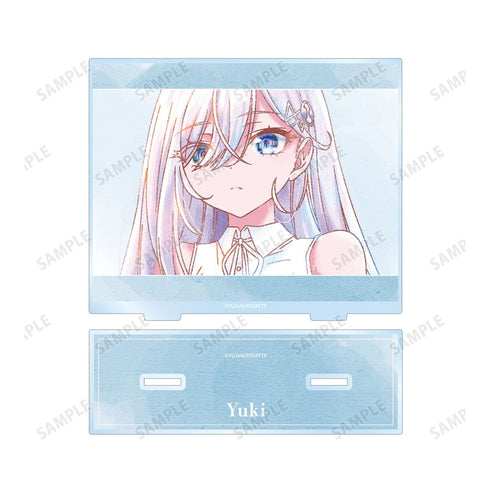 "Making a Living from the Game of Death." Yuki Ani-Art aqua label BIG Acrylic Stand Ver. D