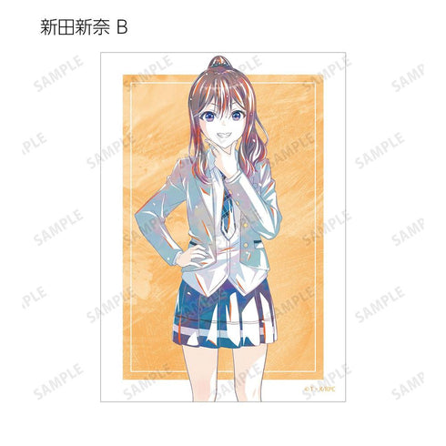 《和班上第二可愛的女孩成為朋友》收藏卡 Ani-Art 宣傳照(單位/盒)