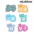 《MILGRAM -米尔格拉姆-》收藏级亚克力名牌 ver.B(单位/盒)