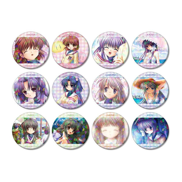 『CLANNAD』トレーディングホログラム缶バッジ(単位/BOX)