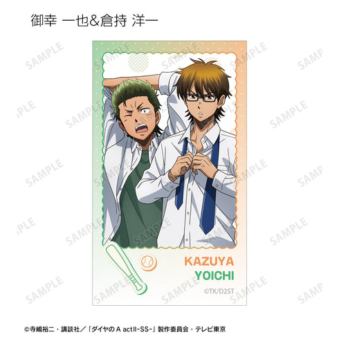 『ダイヤのA actII -Second Season-』描き下ろし 朝の支度ver. トレーディングイラストカード(単位/BOX)