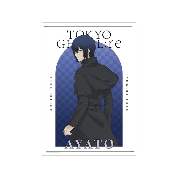 『東京喰種トーキョーグール:re』描き下ろし 霧嶋絢都 戦う背中ver. A3マットポスター