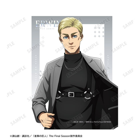 『進撃の巨人』描き下ろし エルヴィン ハーネススタイルver. F0号キャンバスボード