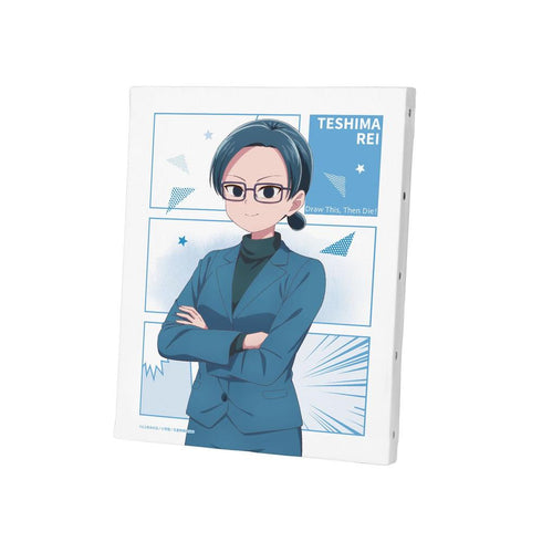 『これ描いて死ね』手島 零 F3号キャンバスボード
