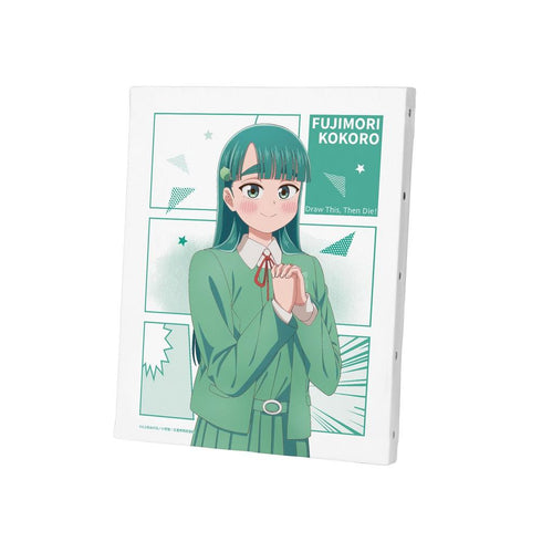『これ描いて死ね』藤森 心 F3号キャンバスボード