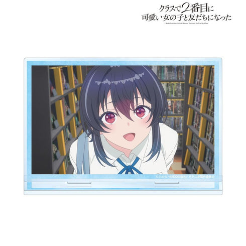 《和班上第二可爱的女孩成了朋友》朝凪海 场景照BIG亚克力立牌