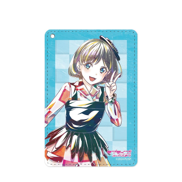 『ラブライブ!スーパースター!!』唐 可可 Let's be ONE Ani-Art 1ポケットパスケース