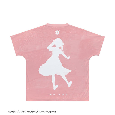 『ラブライブ!スーパースター!!』嵐 千砂都 Let's be ONE Ani-Art フルグラフィックTシャツユニセックス