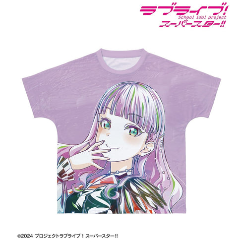 『ラブライブ!スーパースター!!』ウィーン・マルガレーテ Let's be ONE Ani-Art フルグラフィックTシャツユニセックス