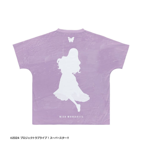 『ラブライブ!スーパースター!!』ウィーン・マルガレーテ Let's be ONE Ani-Art フルグラフィックTシャツユニセックス