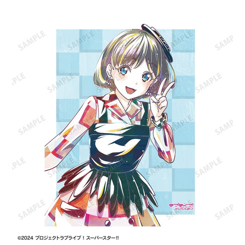 『ラブライブ!スーパースター!!』唐 可可 Let's be ONE Ani-Art F0号キャンバスボード
