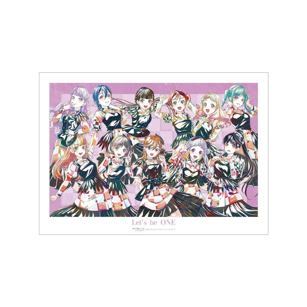『ラブライブ!スーパースター!!』集合 Let's be ONE Ani-Art A3マットポスター