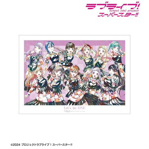 『ラブライブ!スーパースター!!』集合 Let's be ONE Ani-Art A3マットポスター