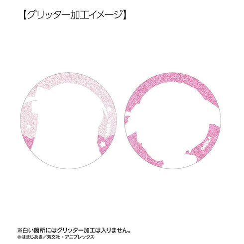 『ぼっち・ざ・ろっく!』くるみつさんイラスト ネグリジェ衣装ver.&着ぐるみ衣装ver. トレーディンググリッター缶バッジ(単位/BOX)