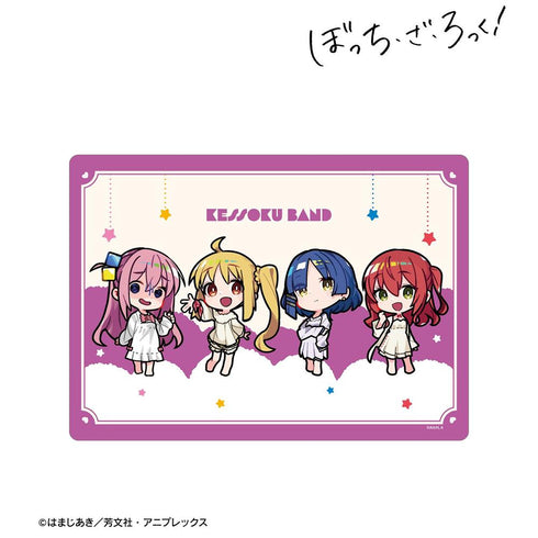 『ぼっち・ざ・ろっく!』くるみつさんイラスト 集合 ネグリジェ衣装ver. A5硬質カードケース