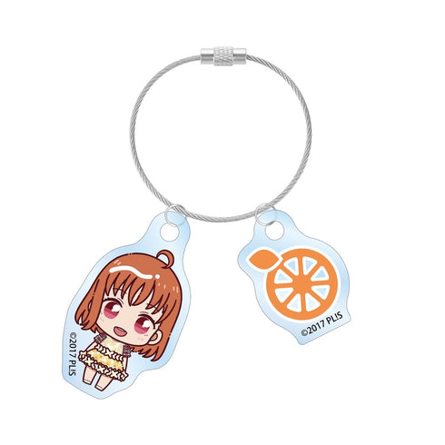 《Love Live! Sunshine!!》高海千歌 第3次個人演唱會版 俏皮坐姿!雙連線壓克力鑰匙圈