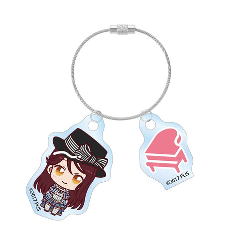 "Love Live! Sunshine!!" Riko Sakurauchi 3rd Solo Concert Ver. "Sitting Pretty!" Double-Wire Acrylic Keychain