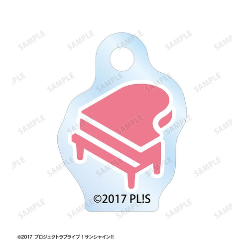 "Love Live! Sunshine!!" Riko Sakurauchi 3rd Solo Concert Ver. "Sitting Pretty!" Double-Wire Acrylic Keychain