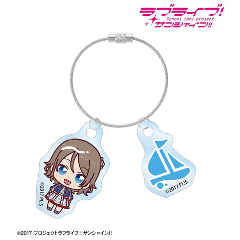 "Love Live! Sunshine!!" Yoh Watanabe 3rd Solo Concert Ver. "Chokonton!" Double-Wire Acrylic Keychain