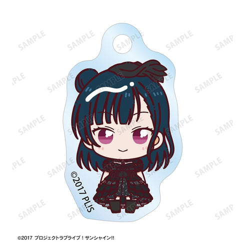 《Love Live! Sunshine!!》津岛善子 第3次个人演唱会版 俏皮坐姿!双连线亚克力钥匙扣