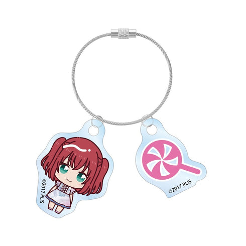 『ラブライブ!サンシャイン!!』黒澤ルビィ 3rdソロコンサートver. ちょこんと! 2連ワイヤーアクリルキーホルダー