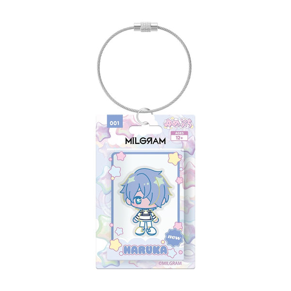 『MILGRAM -ミルグラム-』ハルカ ゆめぷち パッケージ風アクリルキーホルダー