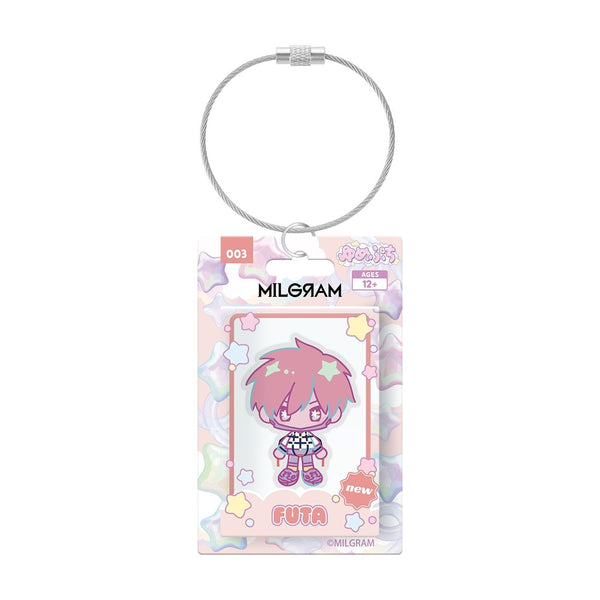 『MILGRAM -ミルグラム-』フータ ゆめぷち パッケージ風アクリルキーホルダー